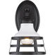 Locklyn 1 Light 6.5 inch Matte Black Wall Sconce Wall Light